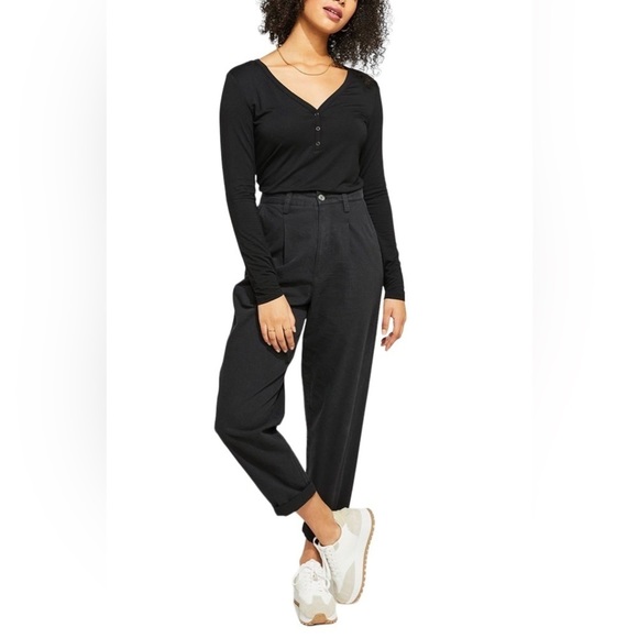 Gentle Fawn Pants - Gentle Fawn Lennon Pant- High Rise Pleated Pants